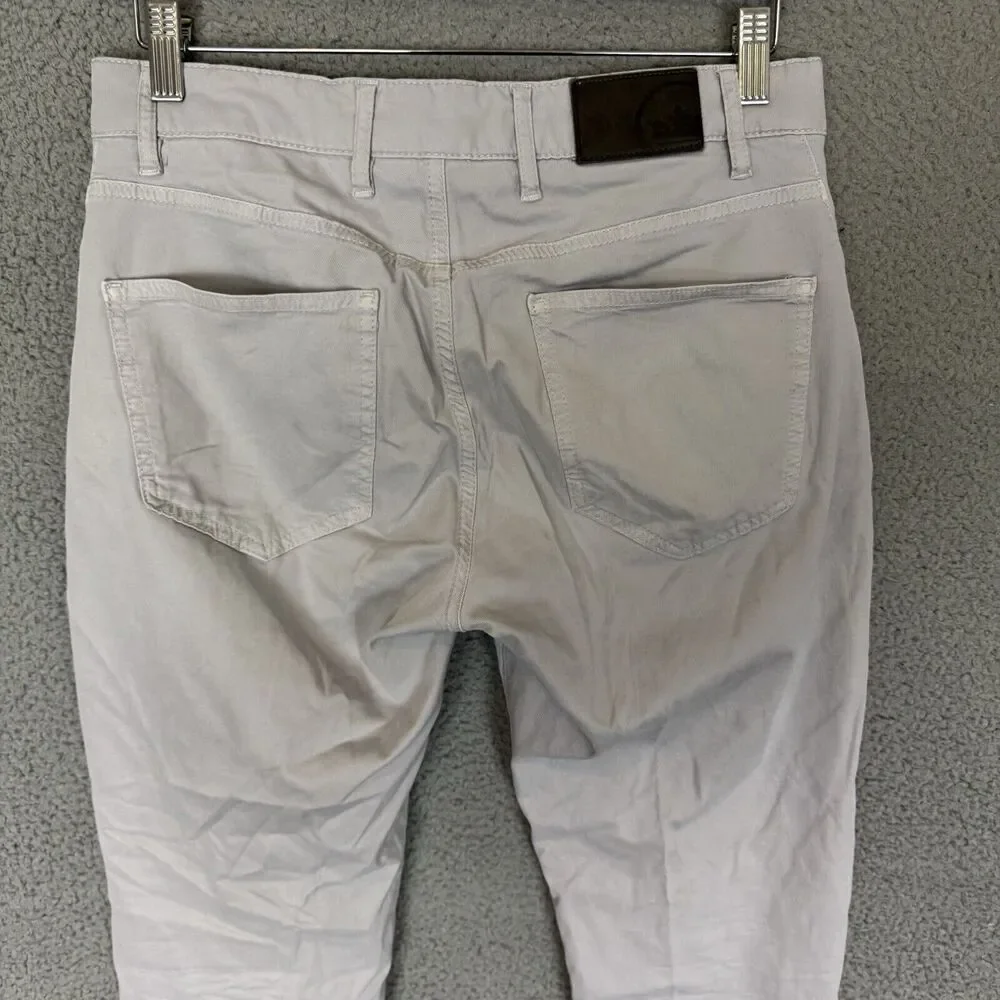 Peter Millar Pants Mens 32x27 Grey Collection‎ Chino Stretch Flat Front